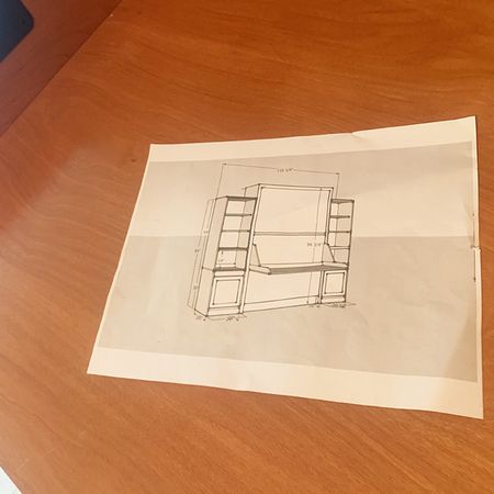 RPV Desk Drawing
